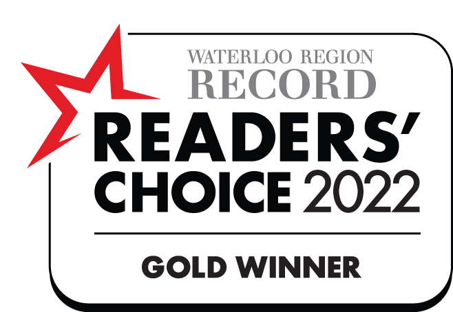 Waterloo Region Record Reader's Choice 2022 Gold Winner